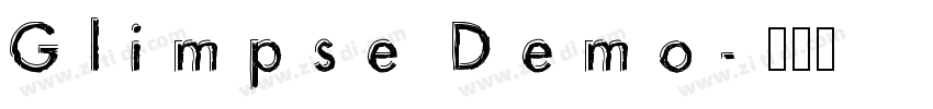 Glimpse Demo字体转换